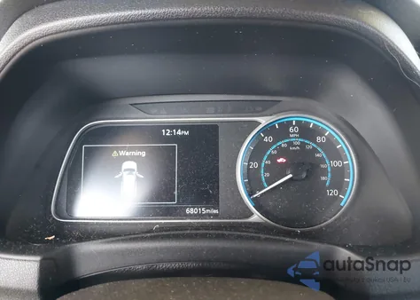 2021 Nissan Leaf Sv 40 Kwh z USA, uszkodzony, nr VIN 1N4AZ1CV1MC552785